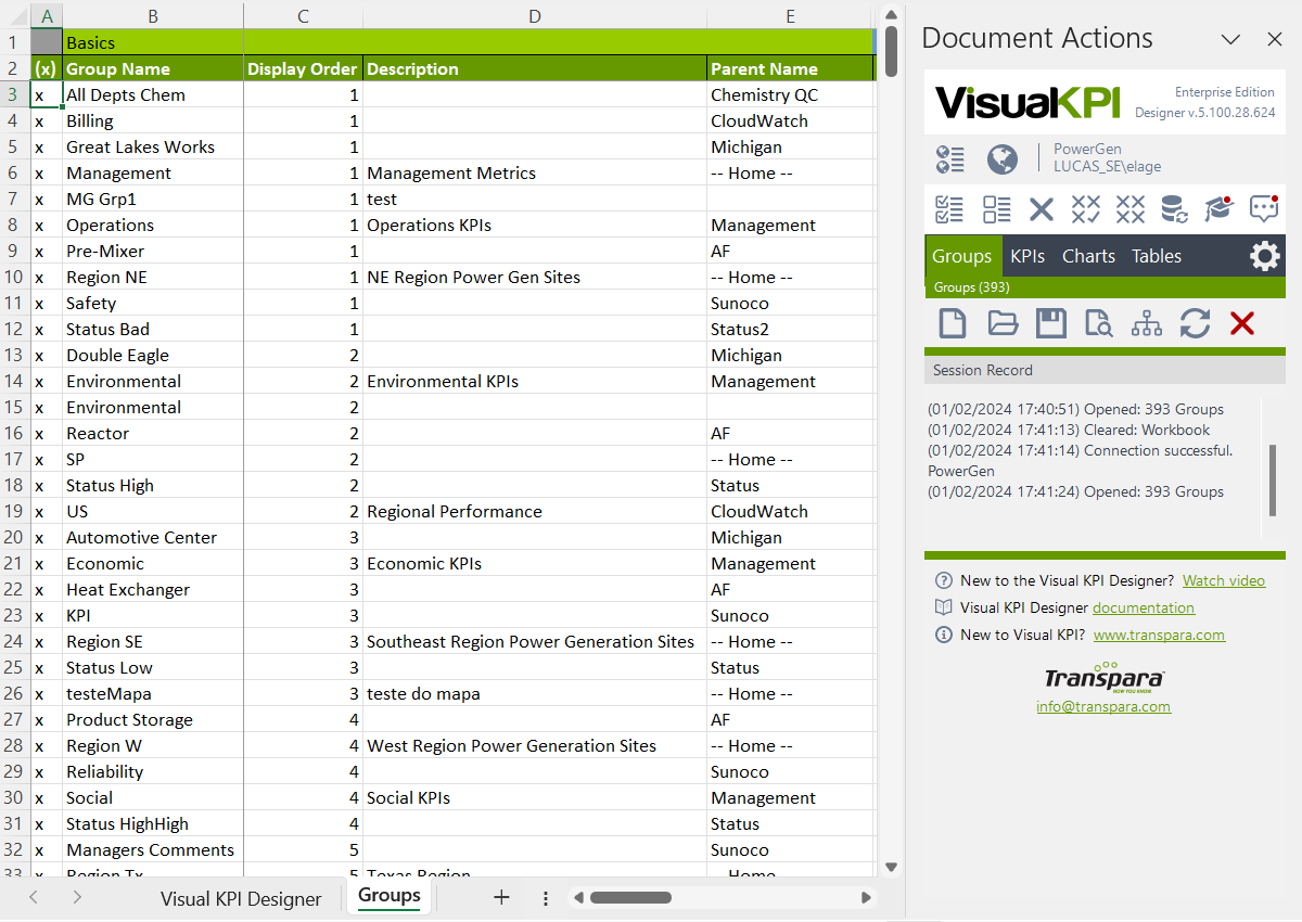 Visual Designer Overview