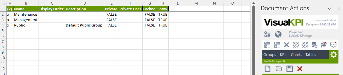 Profile Groups Worksheet